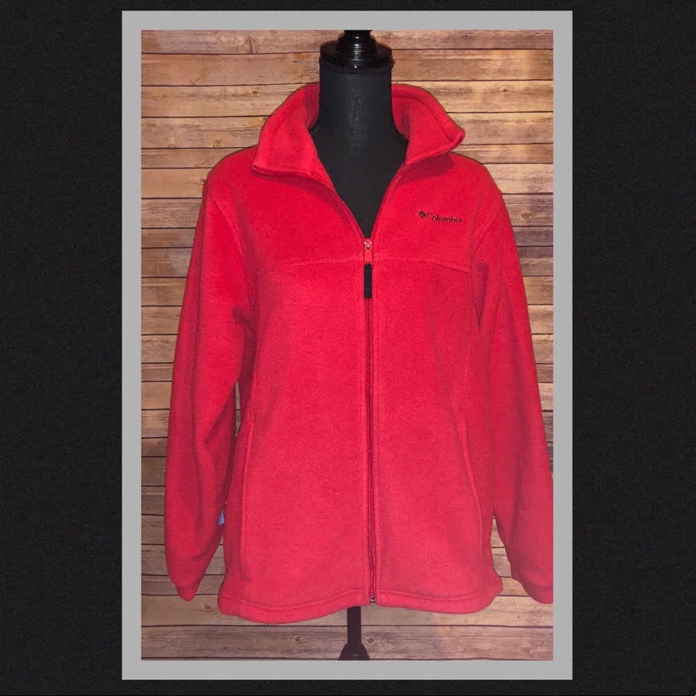 Columbia Red Fleece